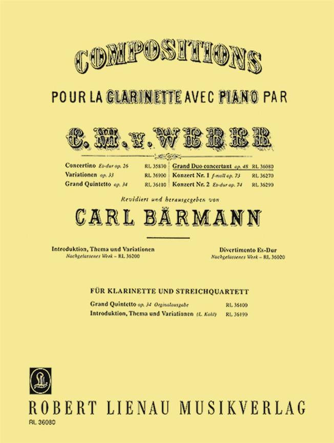 Grand Duo concertant op. 48
